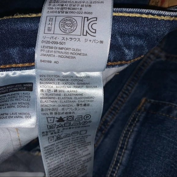 Levi’s 505 Straight Leg Jeans Men’s Size 40 X 30 - Picture 8 of 8